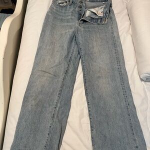 Denim Forum Light Blue Flare Jeans